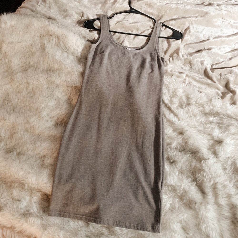 H&M Gray Bodycon Dress